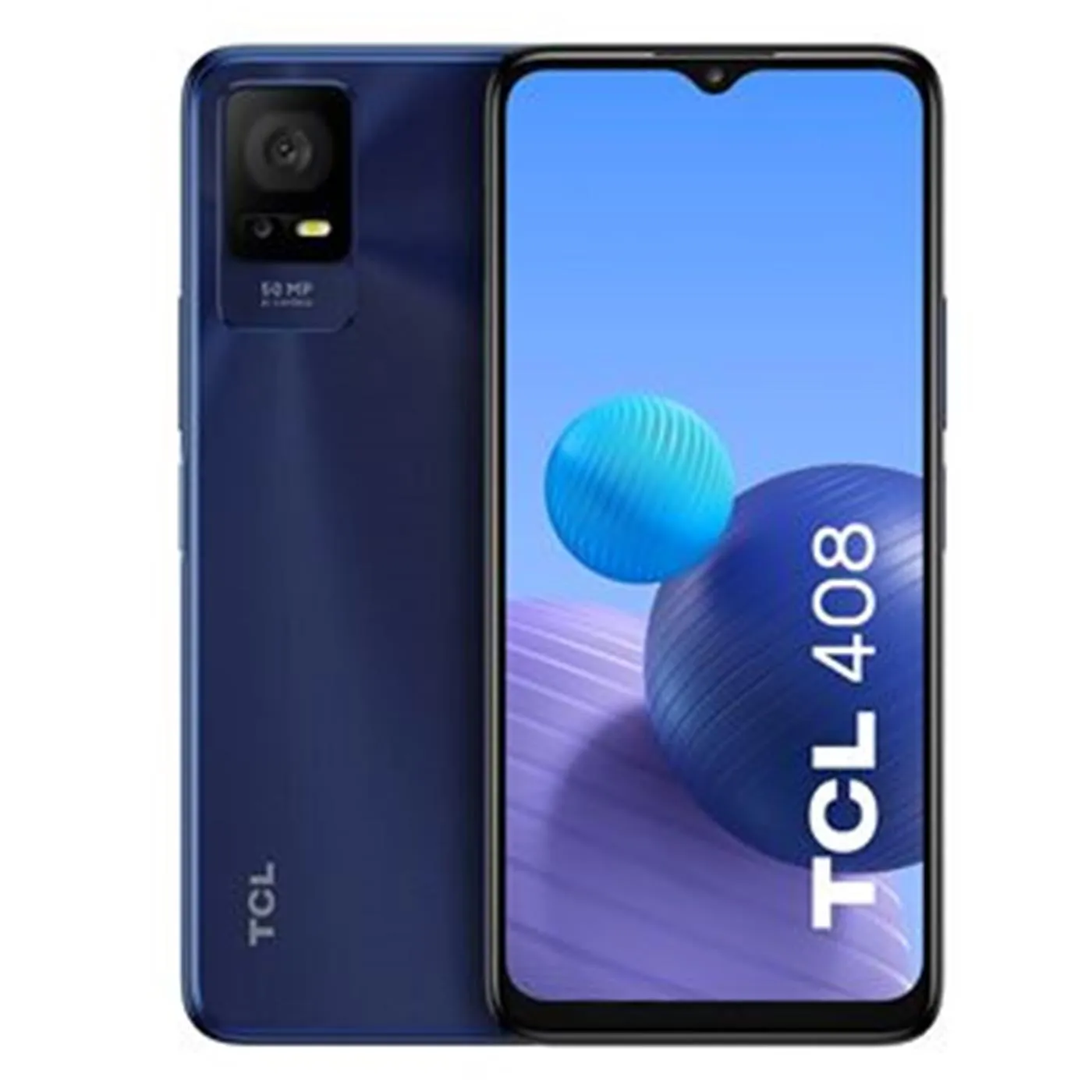 Smartphone TCL 408 6.6" 4G 4Gb 64Gb Midnight Blue en Supercomp, mayorista informática